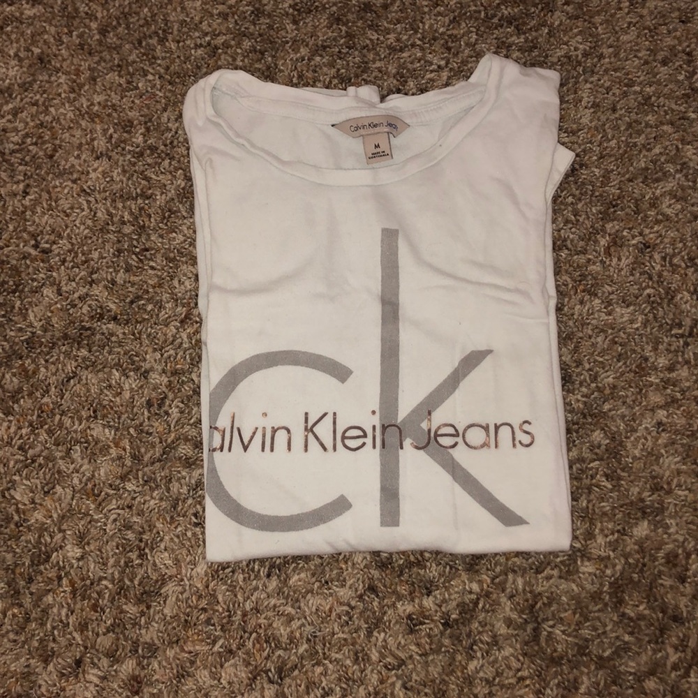 Calvin Klein Jeans white tee